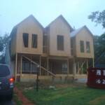 Sept 6 2008 - The framing for the addition is done