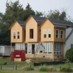 Sept 9 2008 - The windows go in