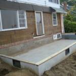 Aug 8 2008 - the new foundation is done