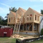 Aug 26 2008 - The framing for the addition is going up